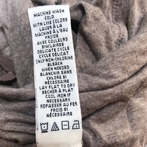 Max Studio Sleeveless Cowl Neck Jumpsuit Wide Leg  Pocket Stretch Pant Neutral - Picture 9 of 16